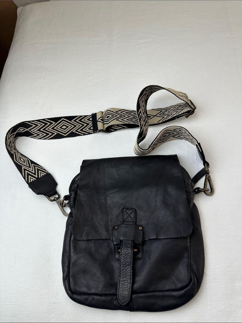 Harbour 2nd Women's Messenger Bag with Patterned Strap